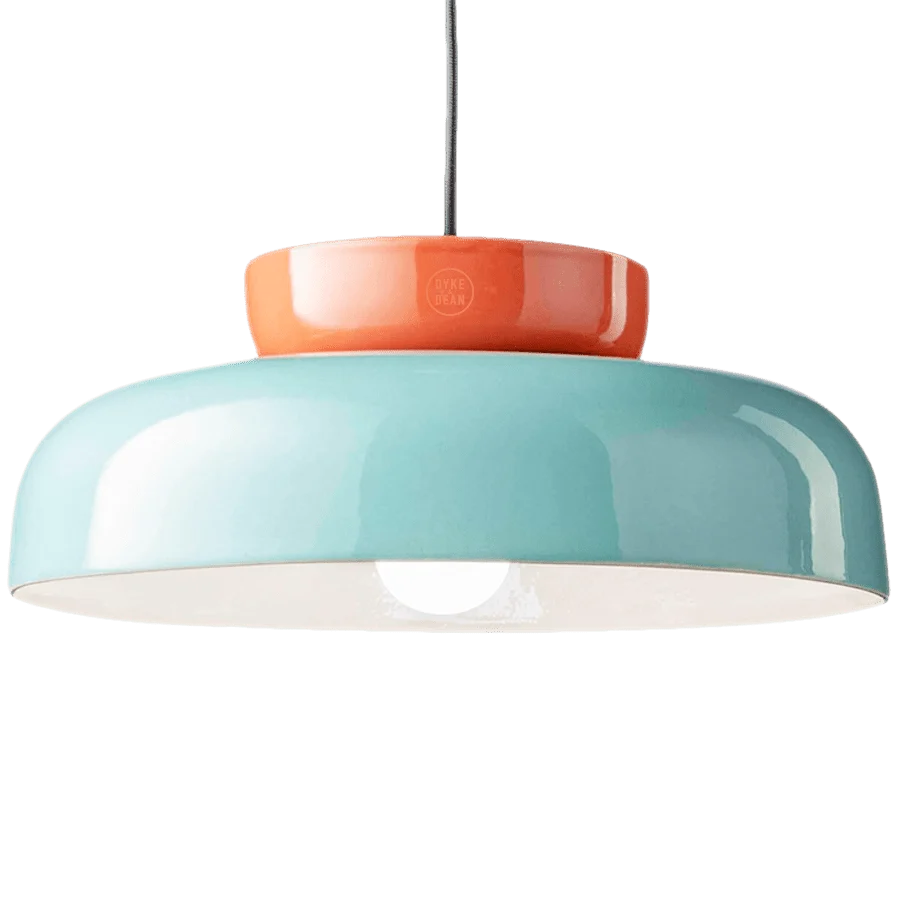 MARACANÀ KORT KERAMISK GLAS PENDEL SKÆRMLAMPE FERROLUCE