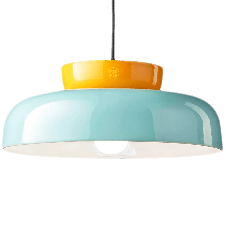 MARACANÀ KORT KERAMISK GLAS PENDEL SKÆRMLAMPE FERROLUCE
