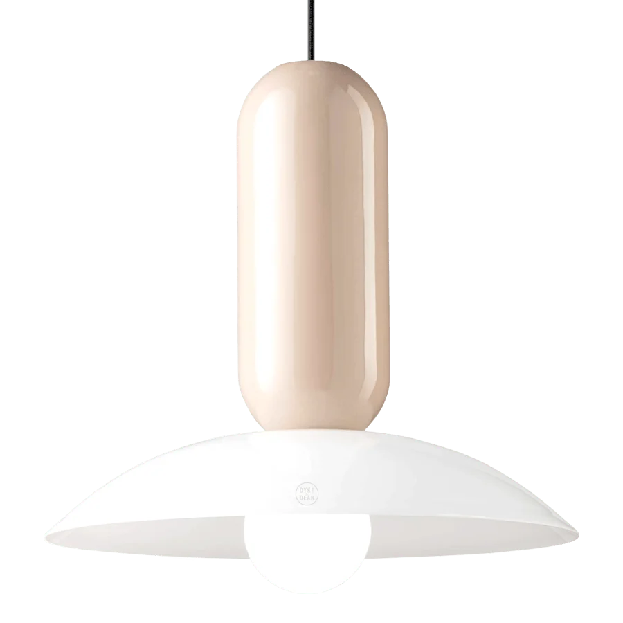 PAU KERAMISK GLAS PENDEL SKÆRMLAMPE FERROLUCE