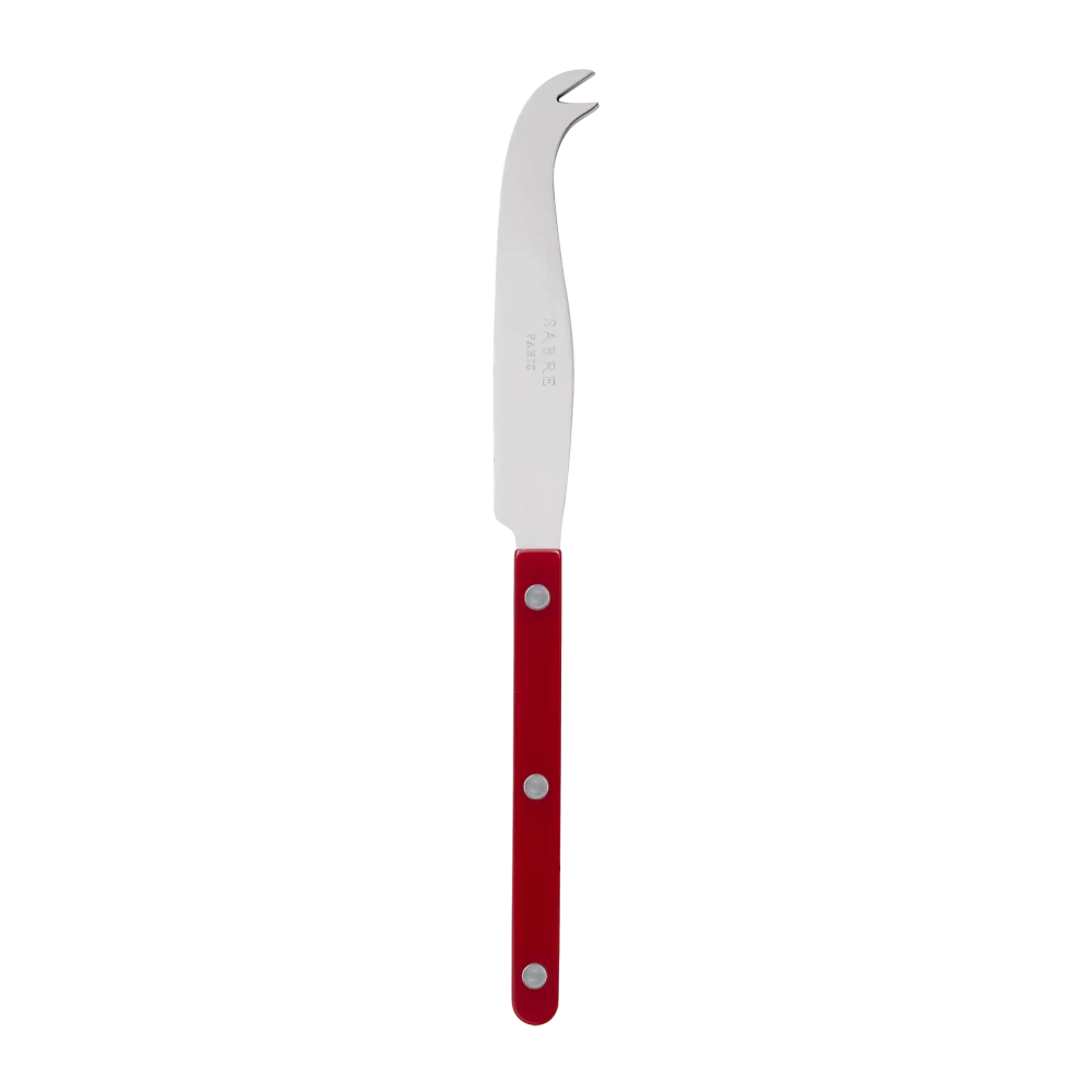 Sabre Cheese Knife Burgundy