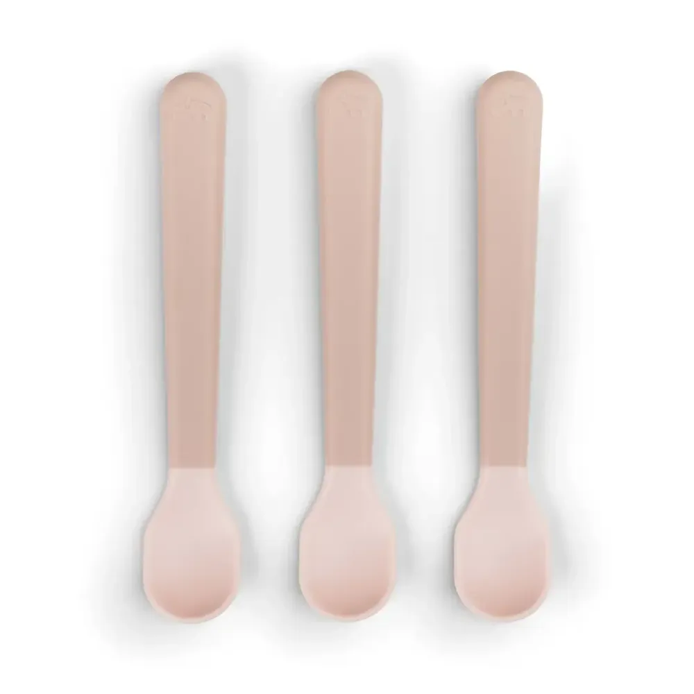 Foodie easy-grip babyske 3-pak - Pudder Done by Deer