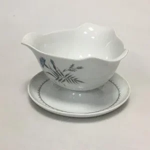 Bing & Grøndahl Demeter / Hvid Kornblomst Sovseskål No 8