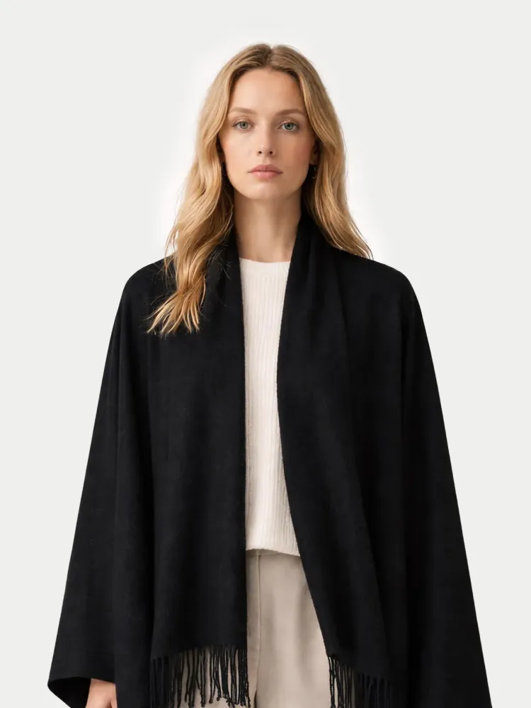 Cashmere Large Tæppe Frynser Gobi Cashmere
