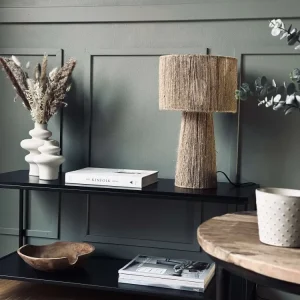 Bordlampe Jute