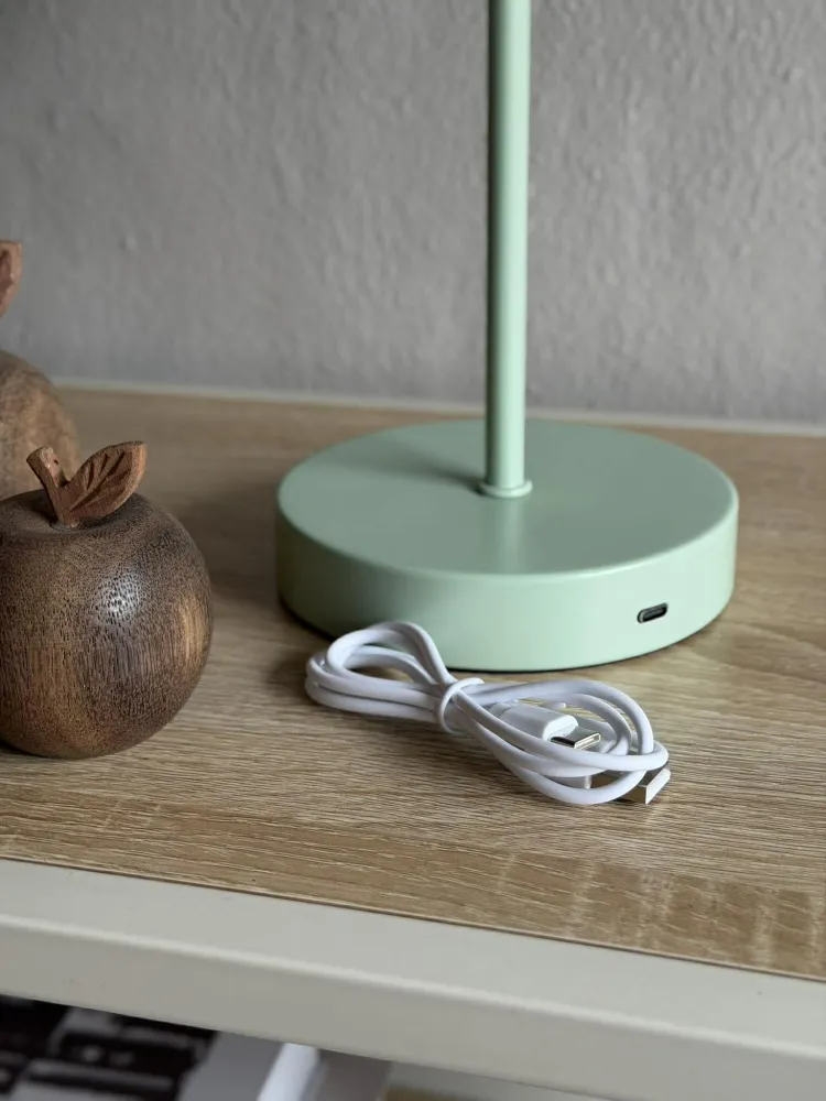 Bordlampe med touch - Large Grøn
