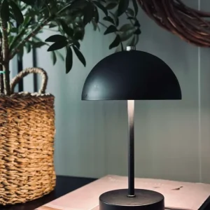 Bordlampe med touch - Sort