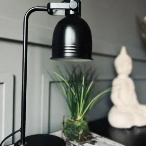 Bordlampe 42 cm - Sort metal