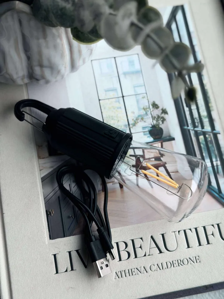 Lampe genopladelig