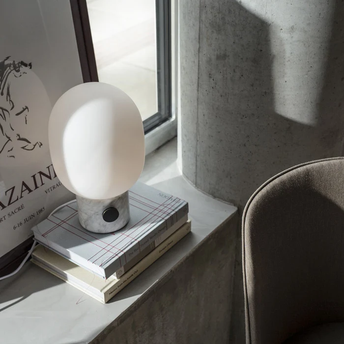 Menu - Bordlampe - JWDA table Lamp, hvid marmor