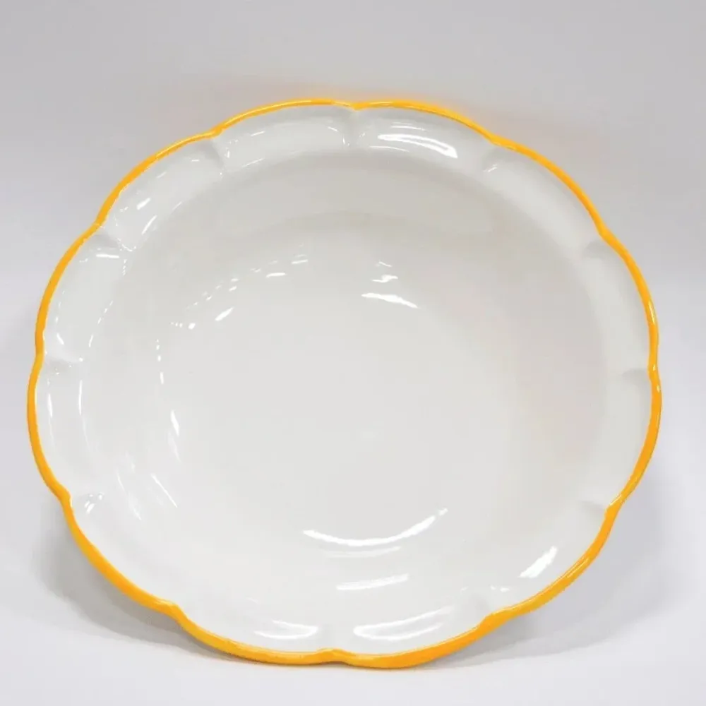 Salad Bowl Yellow Line