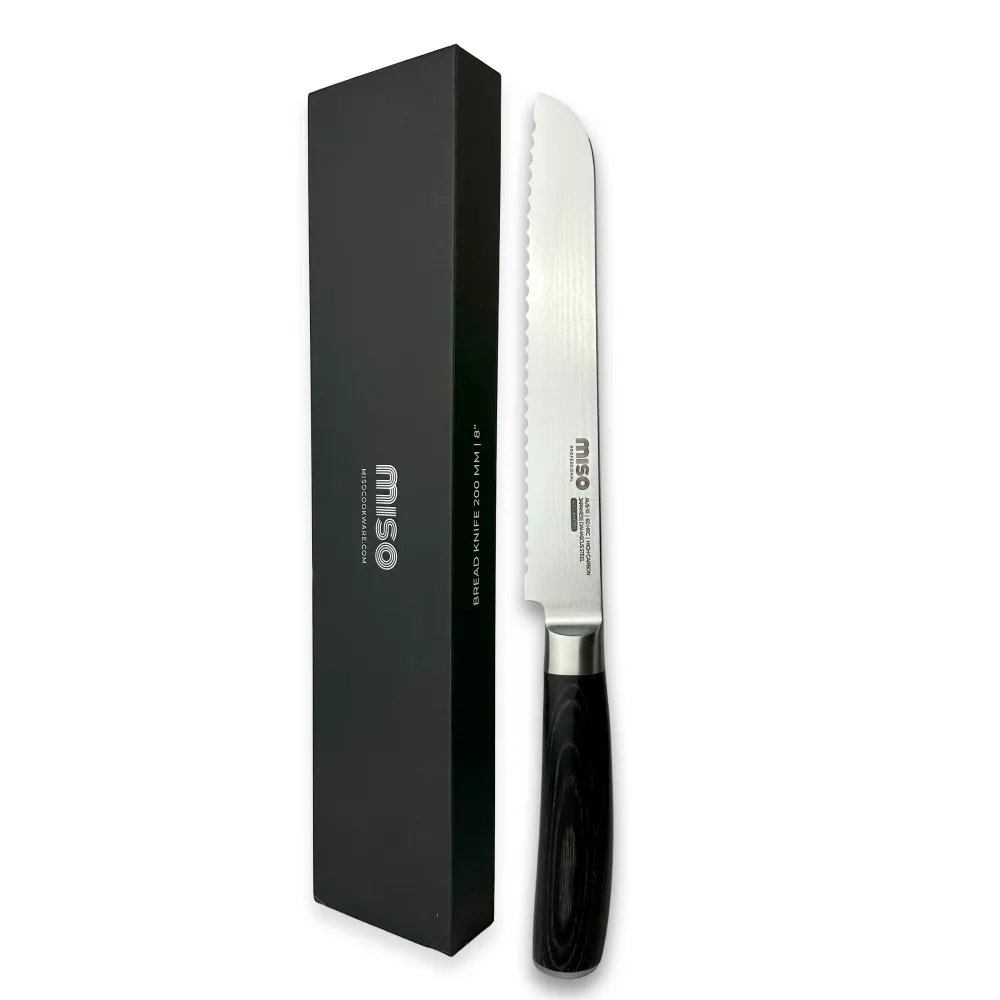 Miso Cookware - Damaskus Specialist Brødkniv - 20 cm / 8"