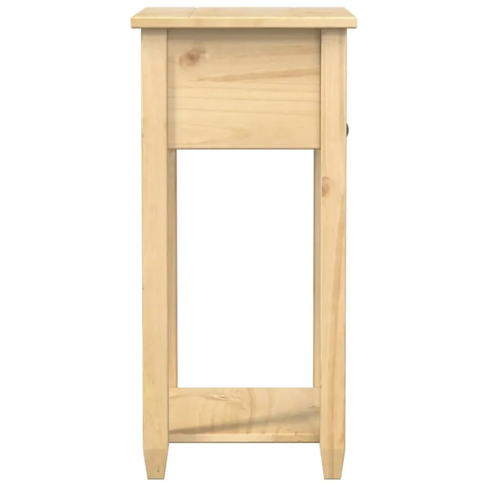 Konsolbord Corona 55X35X73 Cm Massivt Fyrretræ