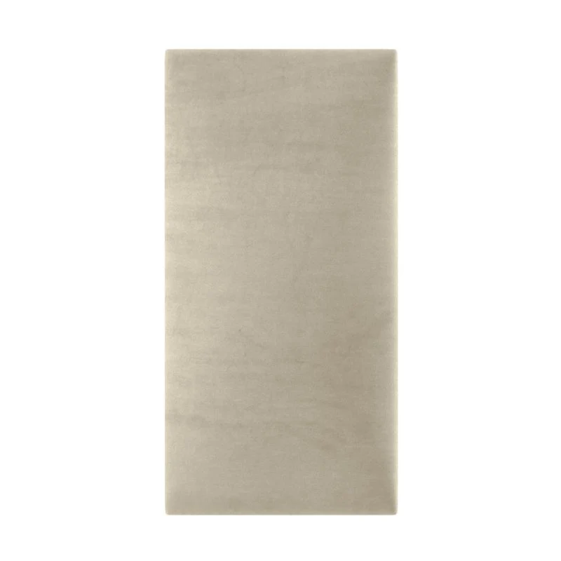 Polstret vægpanel Stegu Mollis rektangulær 60 x 30 cm khaki - 1 stk.