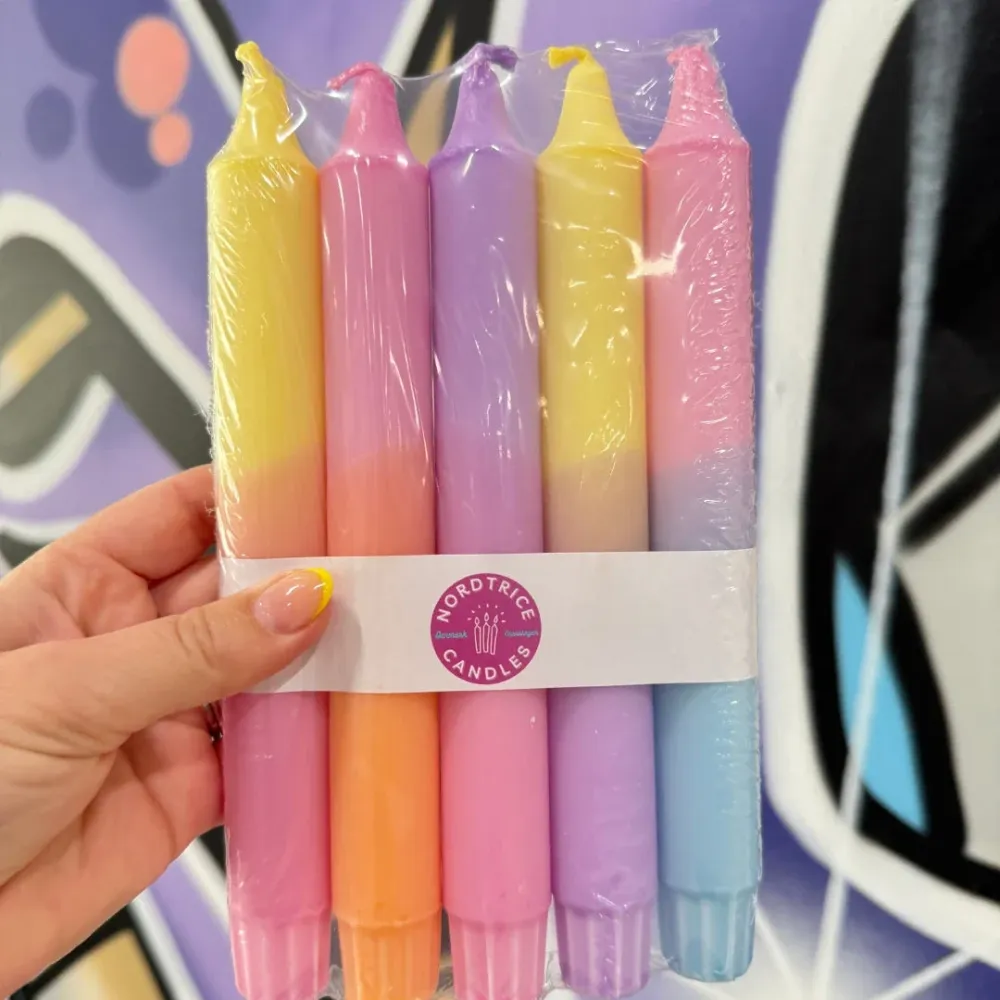 Candles Pastel Party Mix 5-p