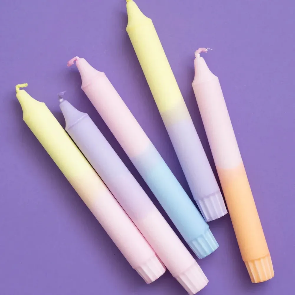 Candles Pastel Party Mix 5-p