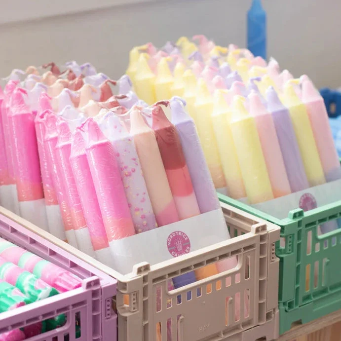 Candles Pastel Party Sunset Mix 5-p