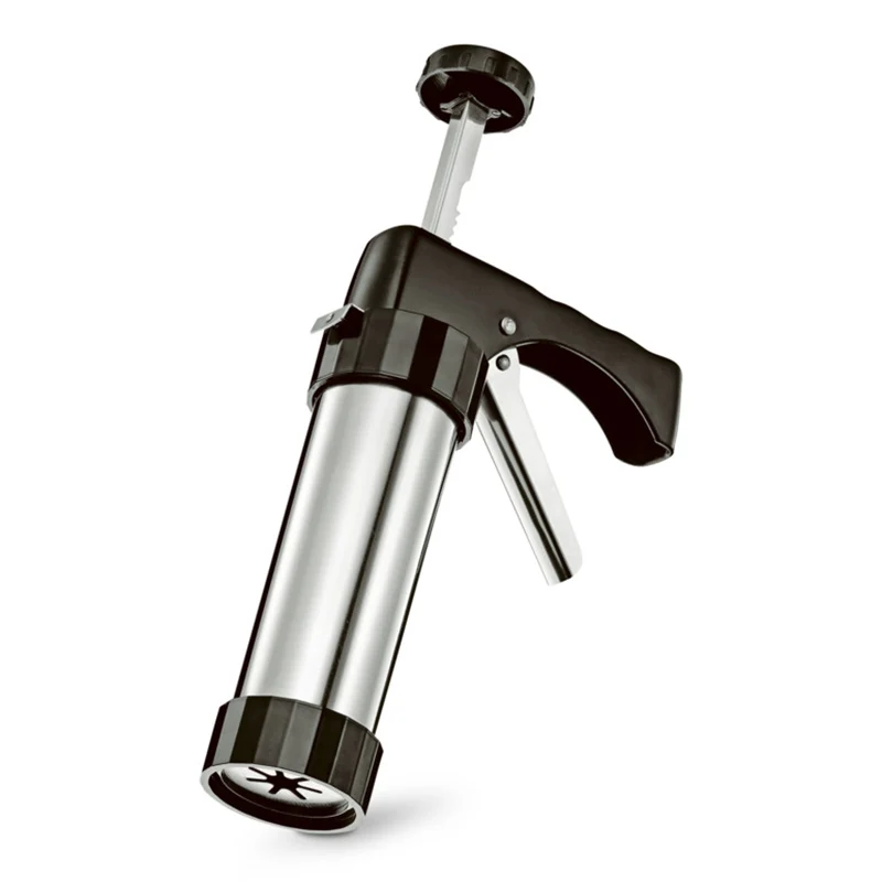 Küchenprof konditorpresse med skabeloner Silicone Handles