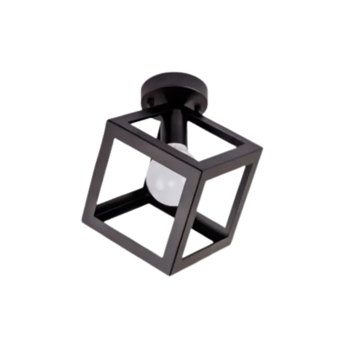 LumiCube - Moderne geometrisk loftslampe til stilfuldt interiør