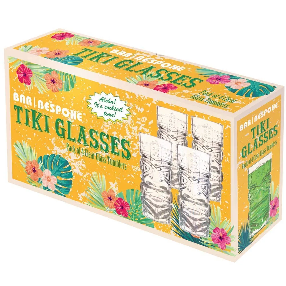 Original Products - Klare Tiki Highball Glas - 4 Pak