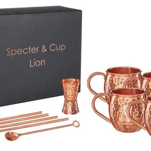 Specter & Cup - Lion - Mule Mug Set 500ml - Sæt af 4
