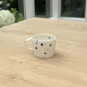 Ann-Louise Roman espressokop - små blå prikker 3 Attachments