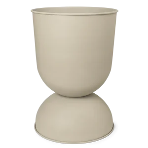 Hourglass Pot - Stor - Cashmere