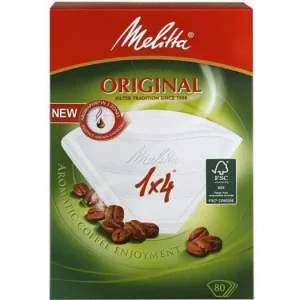 Melitta Standard Kaffefilter 1x4 Vita 80 stk