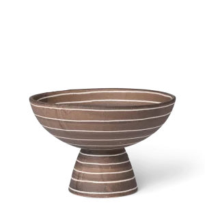 Brura Bowl - Coffee/White