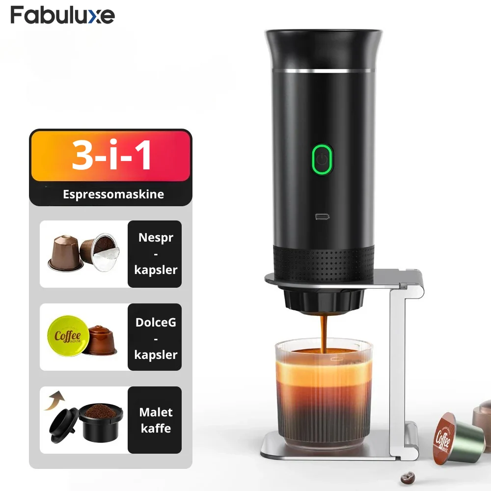 CoffeeGo™ | Opnå friskbrygget kaffe – hvor som helst, når som helst Sort