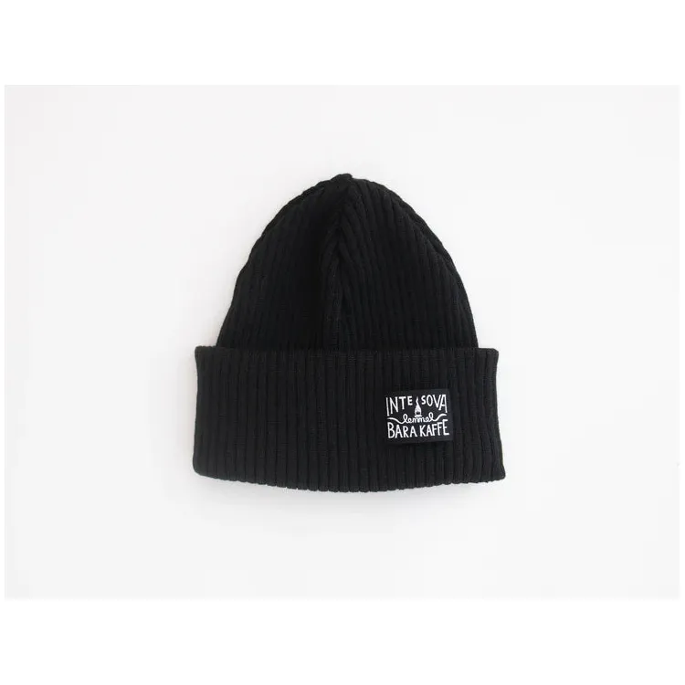 Lemmel Kaffe - Beanie- Hue - INTE SOVA BARA KAFFE Morning Routine