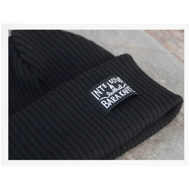 Lemmel Kaffe - Beanie- Hue - INTE SOVA BARA KAFFE Morning Routine