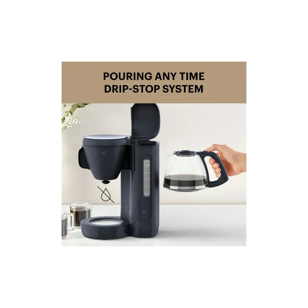 OBH Nordica - kaffemaskine Morning OP2M08S0 - Onyx