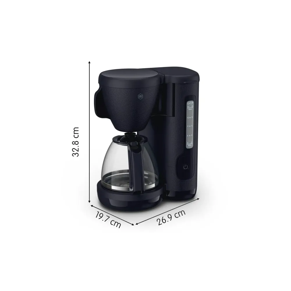 OBH Nordica - kaffemaskine Morning OP2M08S0 - Onyx