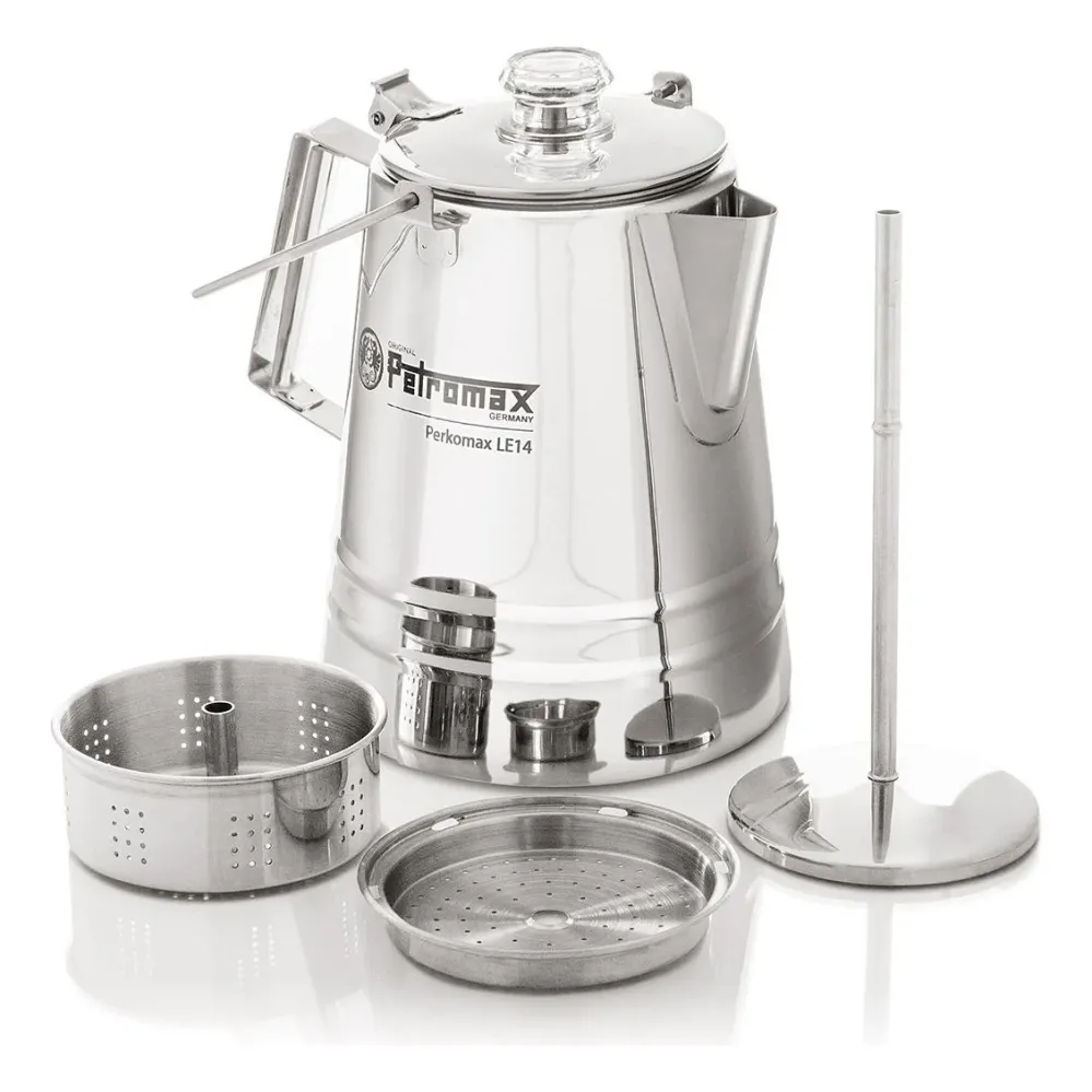 Petromax Percolator Stainless Steel le14 Kaffe- brygger