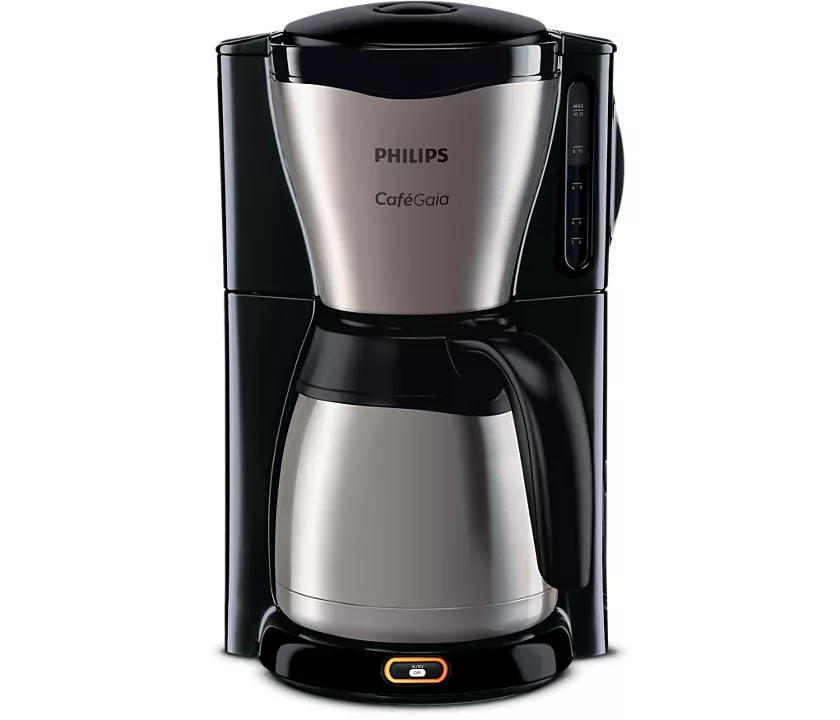 Philips HD7548/20 Café Gaia Kaffemaskine med termokande - Metallic