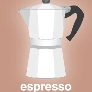 plakat: espresso - italian coffee maker - powder Compatible Nespresso Pods 60