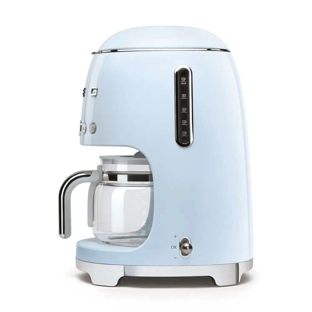 Smeg Kaffemaskine 50's Style - Pastel Blå