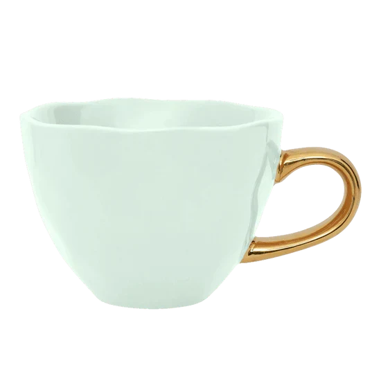 Fine Morning Cappuccino/Tea Kop - Celadon