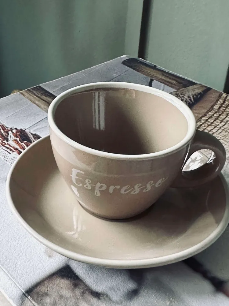 Kop m. underkop Espresso 100 ml. - 4 stk 2 Filters