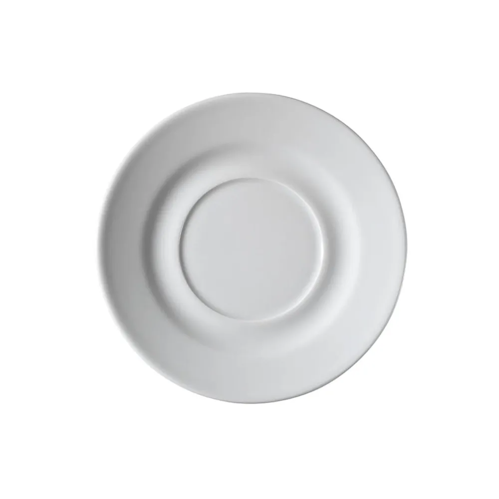 (24 stk.) PERA Pearl - Kaffeunderskål - Ø 110 mm - Hvid