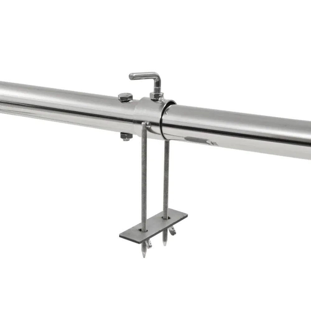 automatisk grill med motor 150x46,5x82,5 cm rustfrit alloy