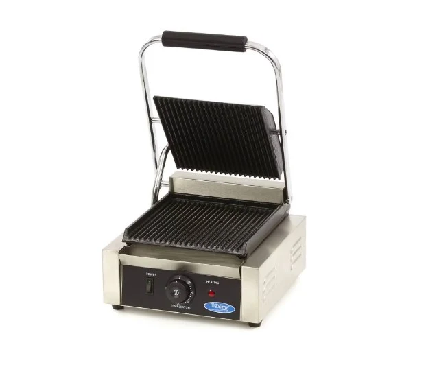 Compact Design Klemgrill / kontaktgrill / paninigrill fra Maxima