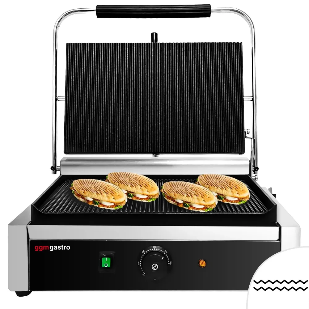 Klemgrill - 2,6 kW - Grilloverflade: 400x255mm