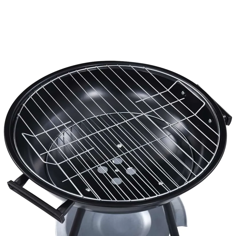 Kulgrill Med Hjul Str. Xxl Transportabel 44 Cm
