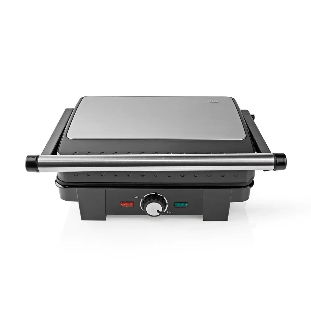 Nedis KAGR130SR Kompakt Grill 2200 W - Aluminium