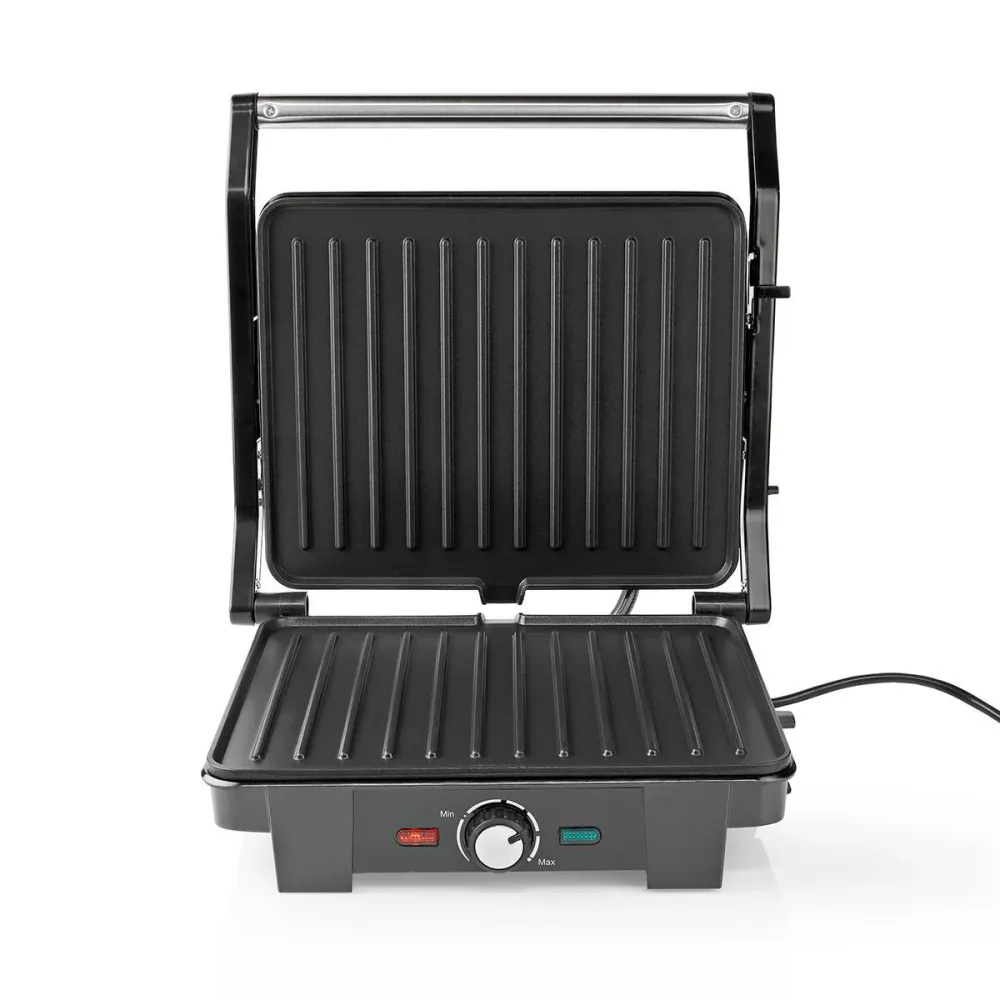 Nedis KAGR130SR Kompakt Grill 2200 W - Aluminium
