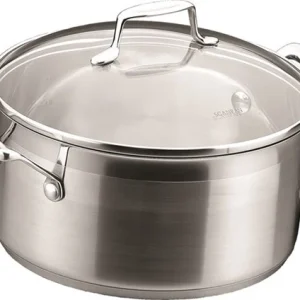 Scanpan Impact 2,5 l/18 cm gryde m. låg