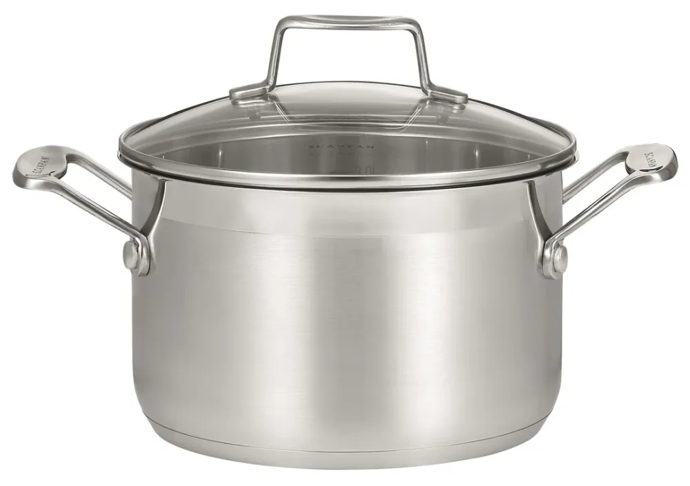 Scanpan 3,2 l/20 cm gryde m. låg - Impact