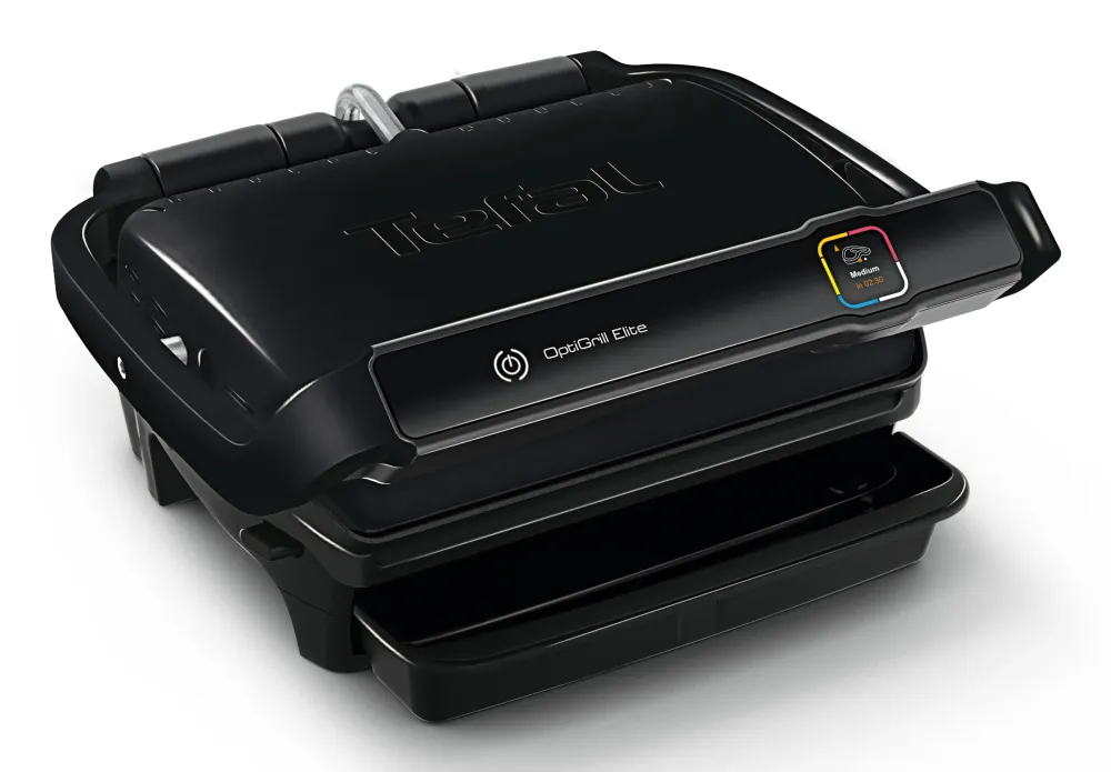 Tefal OptiGrill Elite GC7508 Grill Ebony