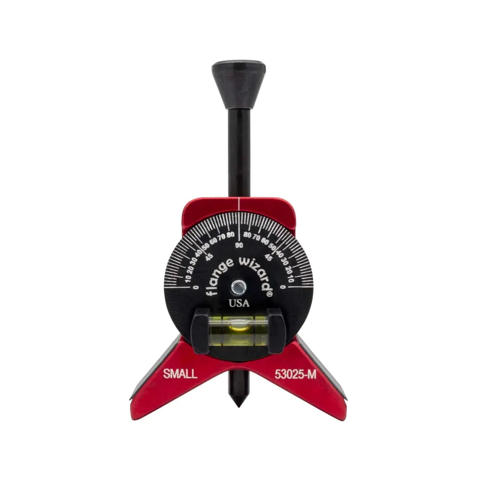 DIESELLA FLANGE WIZARD Centerhoved 1"+ rør med magnet og vinkelskive med libelle
